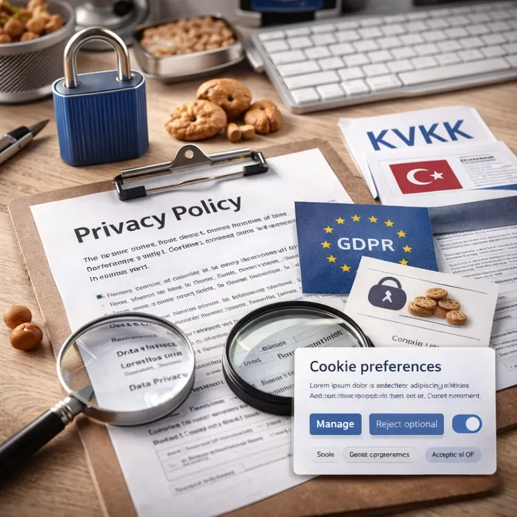 رسم توضيحي لسياسة الخصوصية